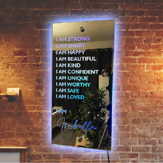 AFFIRMATIONS MIRROR - I AM MIRROR